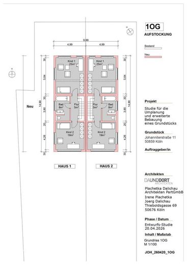 So viel Platz in Lövenicher Bestlage – Grundriss OG