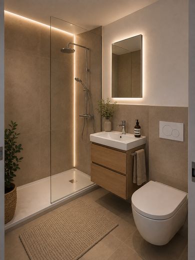 Einfach einziehen und wohlfühlen – hochwertig sanierte 3,5-Zimmer-Wohnung – Badezimmer