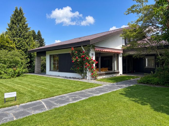 Rezerve edildi: Sakin konumda, mevcut seçkin villası bulunan güneşli premium mülk – Gartenbereich Villa