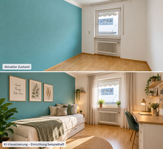Viel Platz für die Familie – 4 Zimmer, 96 m², Balkon & Einbauküche – Foto 4