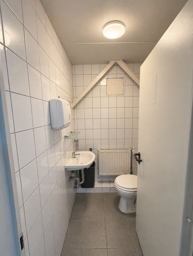 ¡Sin comisión! Nave de almacenamiento de 725 m² incl. oficina en Barsbüttel – Sanitäranlage Herren Büro EG