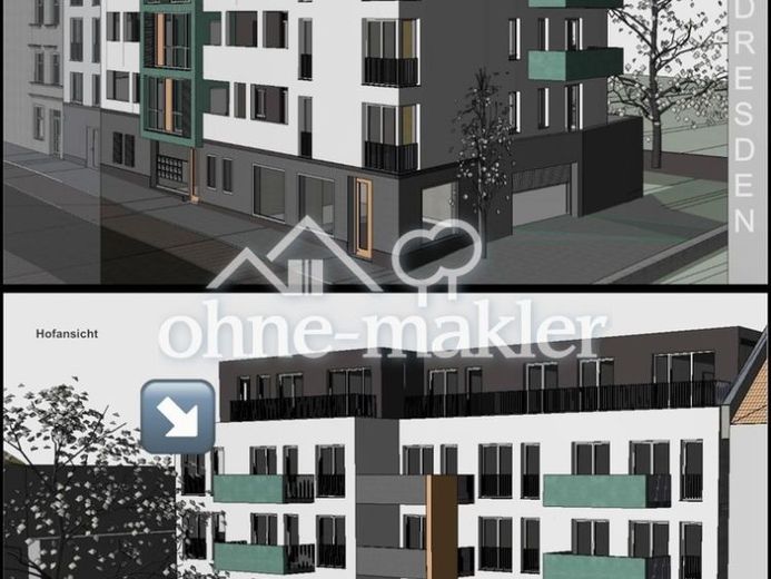 Wohnen mit Stil und Tiefgarage: 3-Zimmer-Wohnung mit Balkon in Dresdner Neustadt – Foto 1