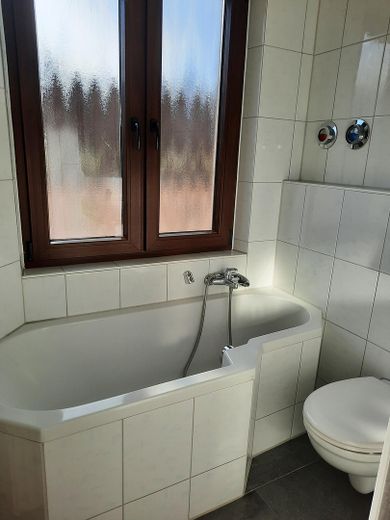 Tageslichtbad mit Wanne