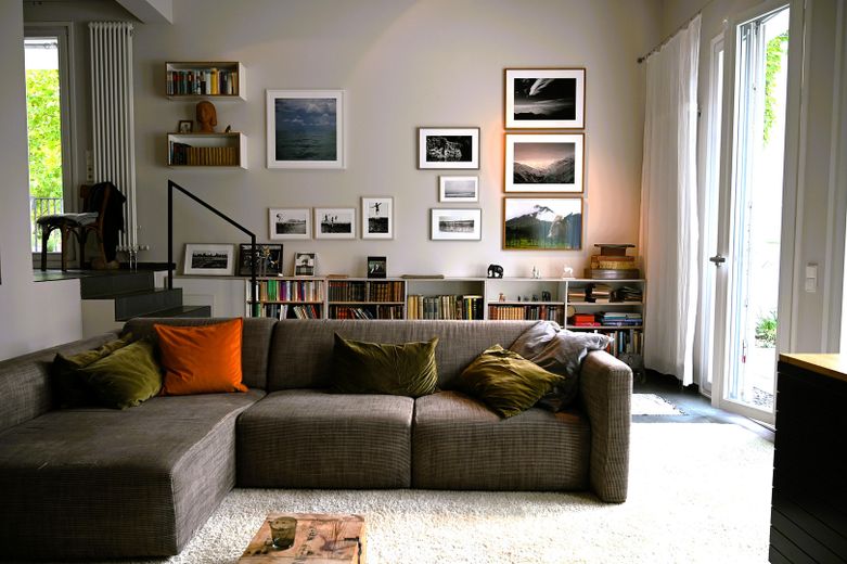 Wohnzimmer Zugang zum Garten