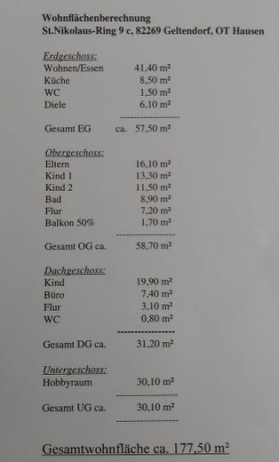 Viel Platz für die ganze Familie – Gesamt qm