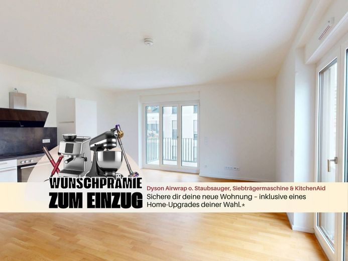 YON BERLIN - Luminoso appartamento di nuova costruzione con 3 locali, cucina componibile e BALCONE a Berlino-Friedenau – Foto 1