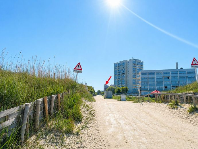 Nur wenige Schritte zum Sandstrand - direkt am 
Wernerwald und ideal für die Ferienvermietung – Sahlenburger Strand