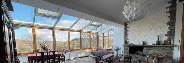 Eingang ins Wohnzimmer