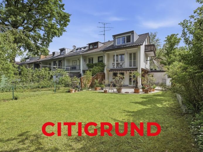 Ramersdorf - Sonnig. Familienorientiert. Modernisiert. - Reihenendhaus für Gartenliebhaber! – Foto 1