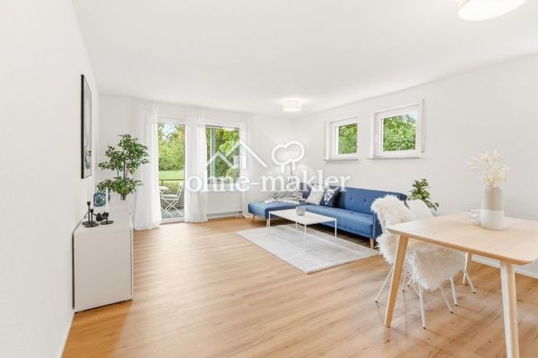 2-pokojowe mieszkanie w Reutlingen-Hohbuch (w pobliżu FH) – świeżo odnowione, nowoczesne, jasne, balkon/ogród