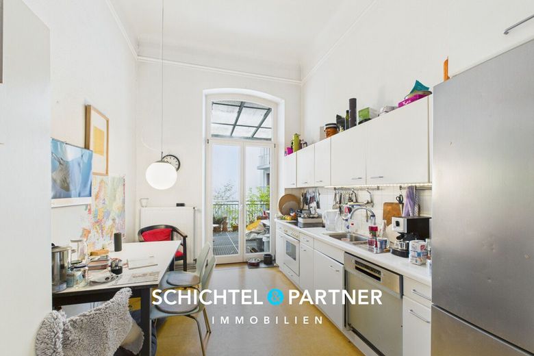 Fesenfeld | Gepflegtes Wohn-/ &amp; Geschäftshaus mit insgesamt sechs Einheiten – S&amp;P | Küche