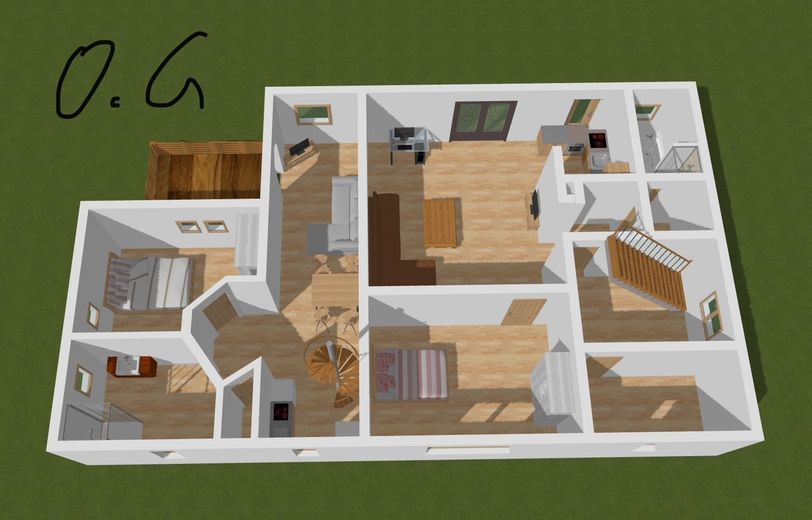 Rentowność:    wynajęty dawny dom wiejski z dużą działką 3000 m² – Foto 27