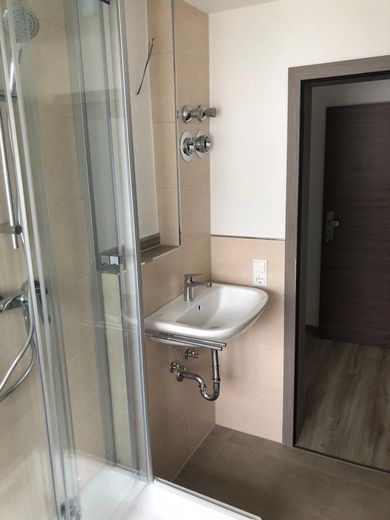 Lichtdurchflutete und neu renovierte 3,5-Zimmer Wohnung mit Terrasse und EBK - Nr. 4 – Badezimmer