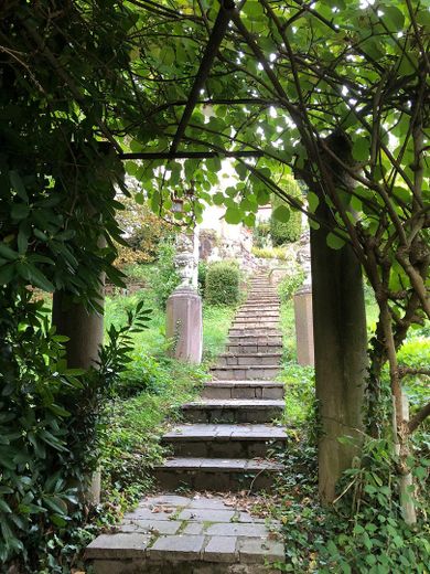 Treppenanlage von unten