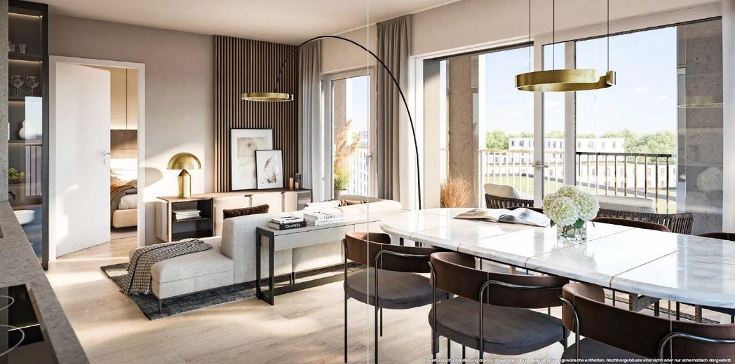 Wohnbeispiel Wohnzimmer