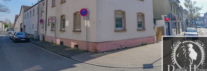 Investment property in Ludwigshafen-Oppau: 2 residential & 1 commercial property + hall on 711 m² with development potential