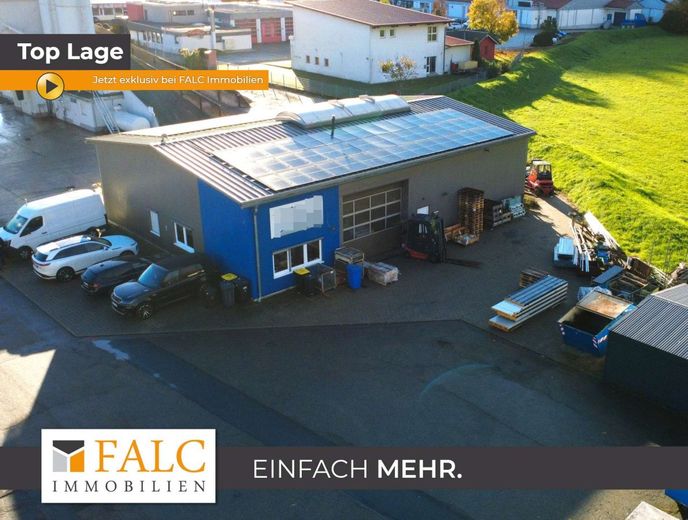 Gewerbehalle mit viel Potenzial