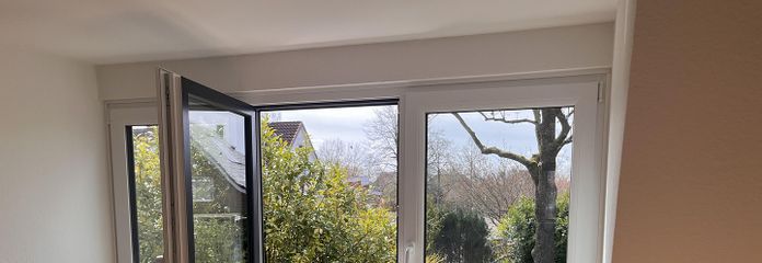 Blick aus 1. OG in den Garten