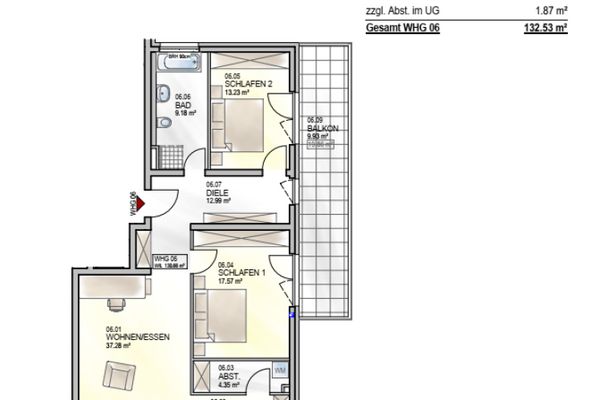 Vista despejada al Mosela - Moderno apartamento adaptado para personas mayores en la casa de bajo consumo energético Palzem