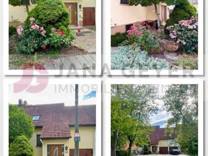 RIESA OT CANITZ * REIHENMITTELHAUS mit TERRASSE, GARTEN und GARAGE sucht neue Bewohner – Foto 1
