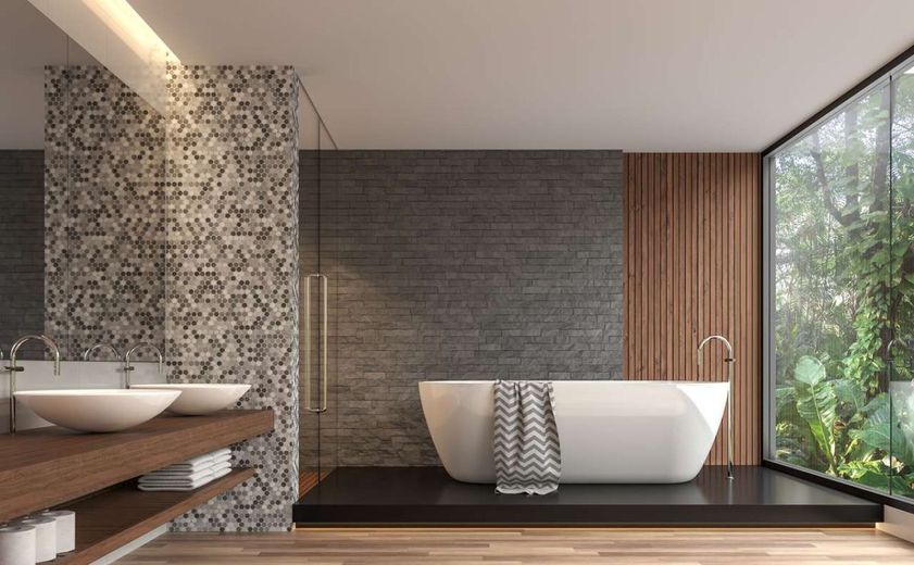 KLASSISCHER GRUNDRISS - GROSSZÜGIGES HAUS – Badewanne