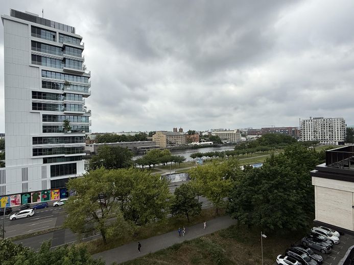 Ausblick vom Balkon