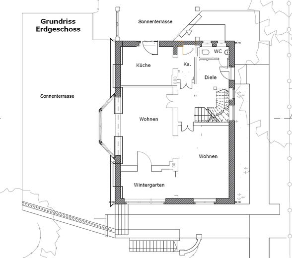 Grundriss Erdgeschoss