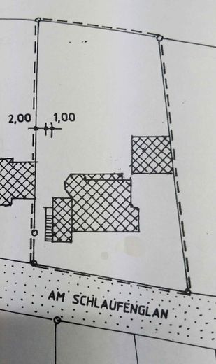 2 Familienhaus - Kernstadt und Ruhig, Bj. 1991, 900m² Grundstück – Lageplan