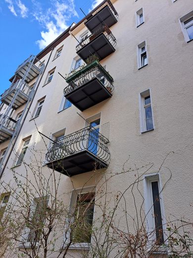 Balkon der Wohnung vom Hof