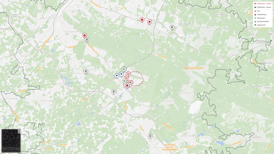 Versatile locale commerciale/ufficio - ideale per chiosco, parrucchiere, estetica, podologia o studio – Site plan (macro)