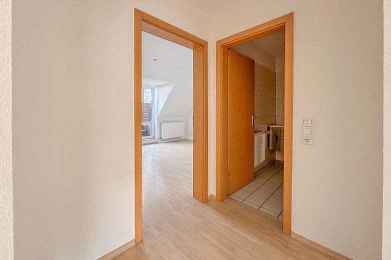 Flur zu Bad & Schlafzimmer