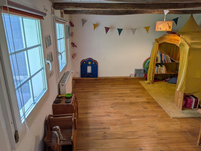 Fachwerkhaus mit Talblick - historisches Wohnen im Grünen bei Bielstein – Kinderzimmer 1. OG
