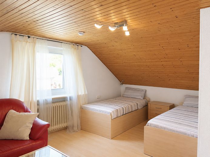 Dachgeschoss-Zimmer