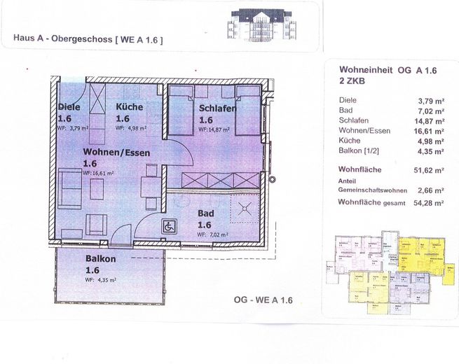 Seniorenwohnung Betreutes Wohnen – Foto 2
