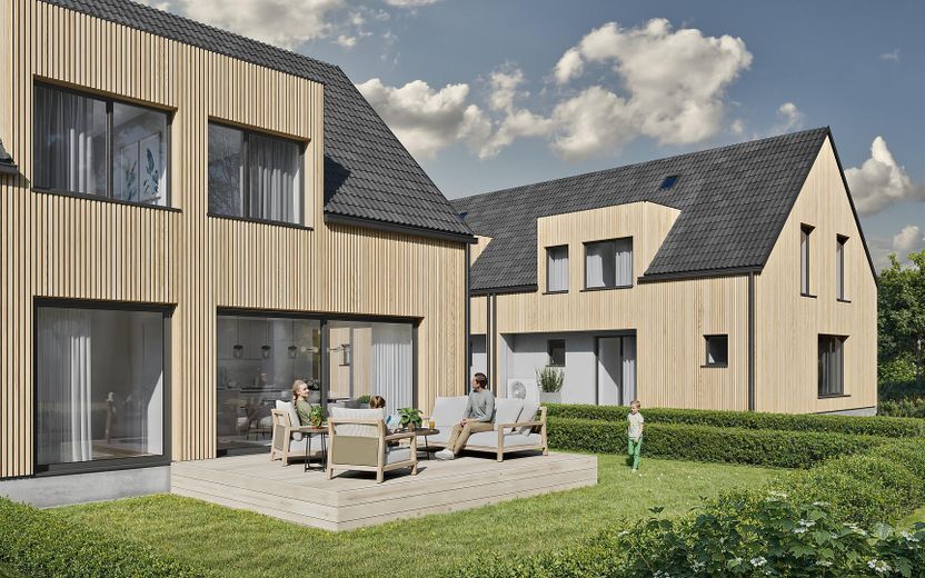 Außenansicht Gartenseite