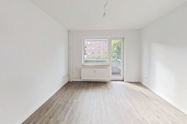 Modern&hell: Große 2-Zi.-Whg. mit BALKON im Nordwesten von Rendsburg
