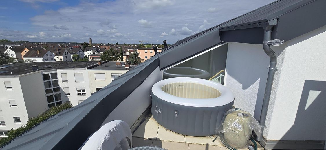 Dach Blick @Frankfurt Downtown