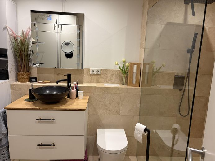 Casa familiare del 2021 a Bellenberg, Neu-Ulm | 5 locali | Giardino | Garage | senza provvigione – Duschbad OG