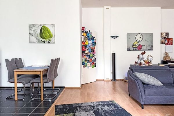 Vermietete Zwei-Zimmer-Eigentumswohnung im Hochparterre