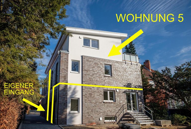 Maisonette-Penthousewohnung in Hamburg Alt-Rahlstedt – Nordwesten