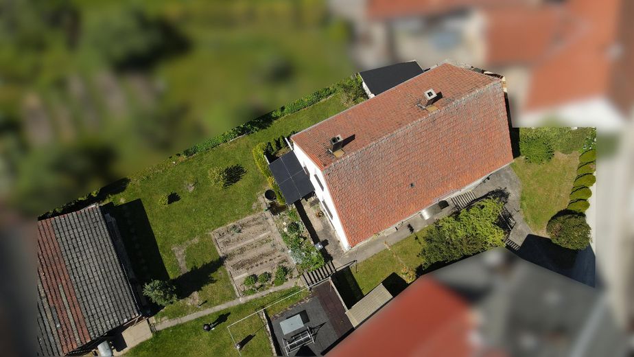 Haus von oben