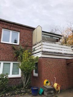 Balkon Südseite vor Küche