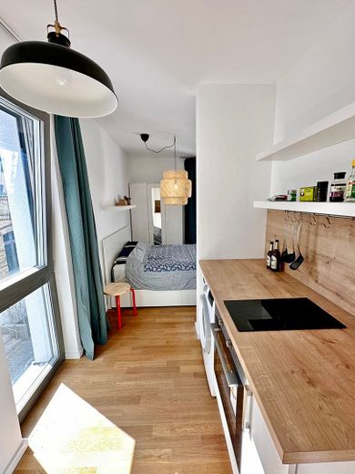 Appartamento nuovo di 1 locale arredato con balcone a Berlino-Weißensee – prima occupazione 2025 – Foto 5