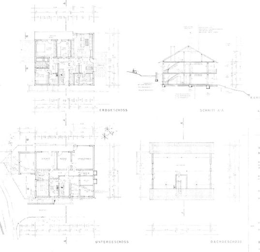 Grundriss & Gebäude-Schnitt