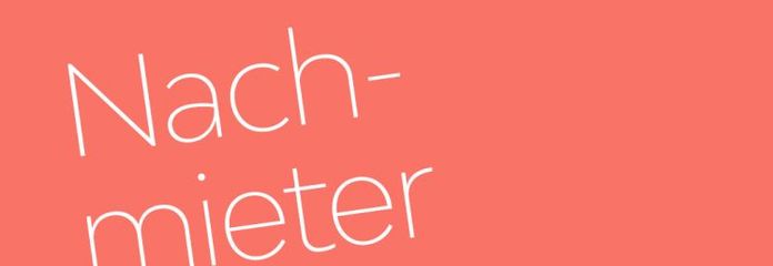 Nachmieter gesucht