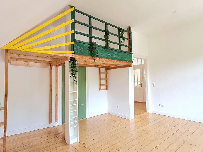 Wohnung mit Fernsicht – Kinderzimmer Hochbett