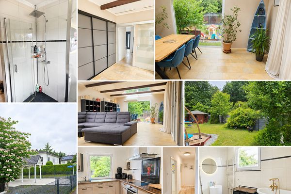 🏡Zmodernizowany bungalow w kształcie litery L na działce o powierzchni 788 m² – bez prowizji, bezpośrednio od właściciela