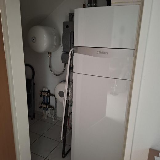 Heizungsraum unterm Dach