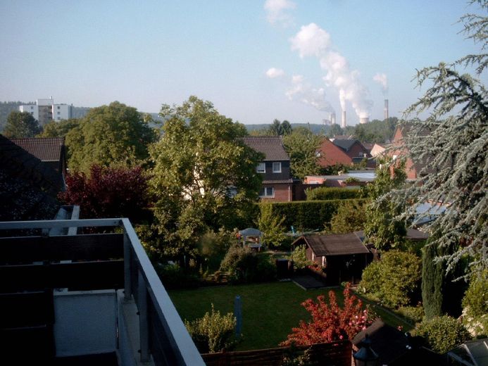 Aussicht vom Balkon