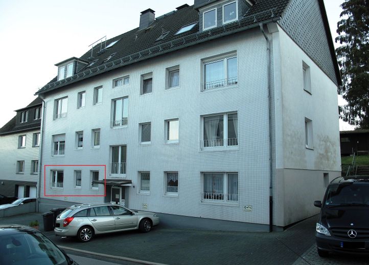 Frontansicht Haus